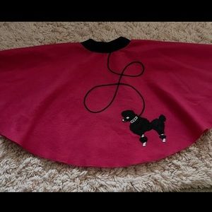 Custom Made 50's Poodle Skirt